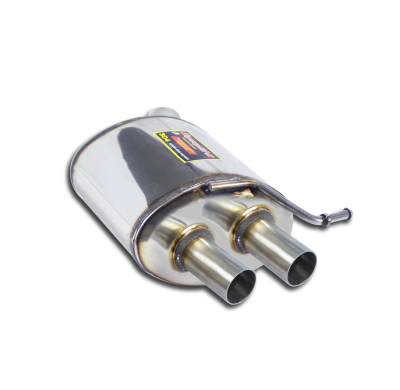 Silencioso trasero izquierdo Sistema de escape completo 100% de acero inoxidable (Cat-back) - Solo kit completo PORSCHE MACAN 2.