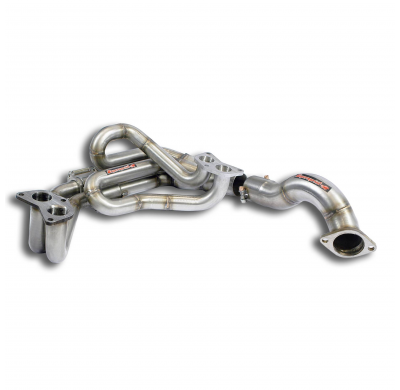 Equal-Lenght Primary Headers, 4-1 design(Substitucion pre-catalizador ) Sistema completo 100% acero inoxidable, arce Ø63,5 mm TO