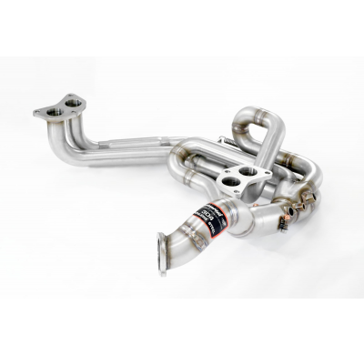 Equal-Lenght Primary Headers, 4-1 design(Substitucion pre-catalizador ) Sistema completo 100% acero inoxidable, arce Ø63,5 mm TO