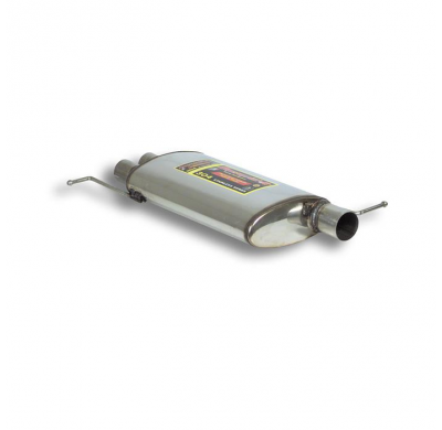 Escape central Sistema 100% de acero inoxidable, sobredimensionado 2 x Ø60 mm -> 1 x Ø76 mm, para parachoques trasero ML 55 AMG