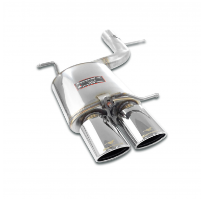 Escape trasero izquierdo 120x80 Sistema 100% Acero Inox para paragolpes AMG con difusor 55 AMG  Solo sistema completo  MERCEDES