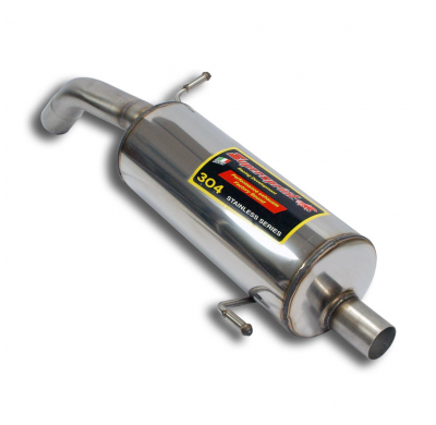 Rear exhaust Sistema 100% Acero Inox tamaño grande  Ø60mm - Ø65mm CITROEN DS4 THP 1.6i 16v (200 CV) 2011 -> 2015 Rear exhaust S
