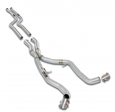 Paquete de competición para silenciador trasero de serie Paquete de rendimiento BMW E90 Sedan 335i Bi-Turbo (306 CV Motor  N54 )