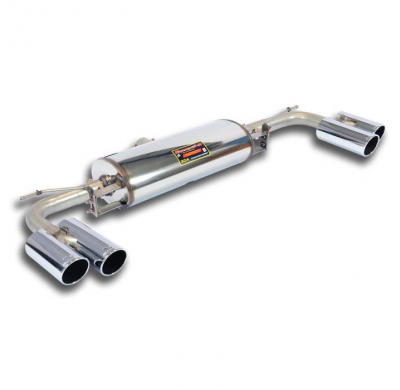 Rear exhaust OO80 Right - OO80 Left   ALTERNATIVA:Sistema 100% Acero Inox salida Derecha-Izquierda (Se necesita modificar parago