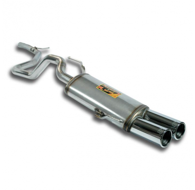 Escape trasero OO76 + tubo de conexión Inox 409 ALTERNATIVA:Sistema para colector y catalizador originales ALFA ROMEO MiTo 1.4i