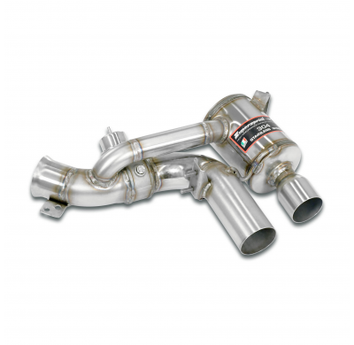 Silencioso trasero derecho con válvula Sistema "Cat.-back" 100% de acero inoxidable FERRARI 812 GTS 6.5L V12 (800 CV) 2019 -> (c