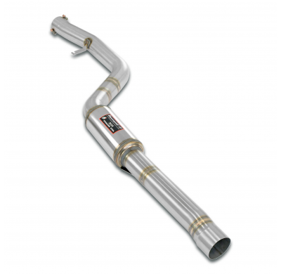 Silencioso delantero   Sistema 100% de acero inoxidable - Bajante con conexión tipo "slip-on" BMW G30 540i (B58 - 340 CV - model