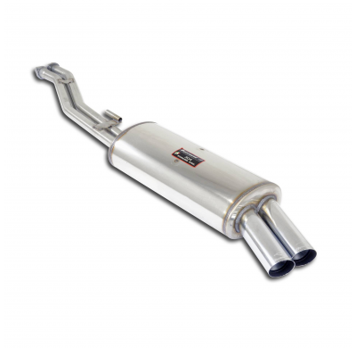 Rear exhaust OO76   Sistema de escape trasero 100% de acero inoxidable - Con homologación CEE BMW E30 325e (Sedan - Coupè - Euro