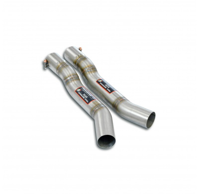 Tubos centrales Derecho-Izquierdo Sistema de doble tubo para el silenciador trasero Stock / M Performance: conserva los cataliza