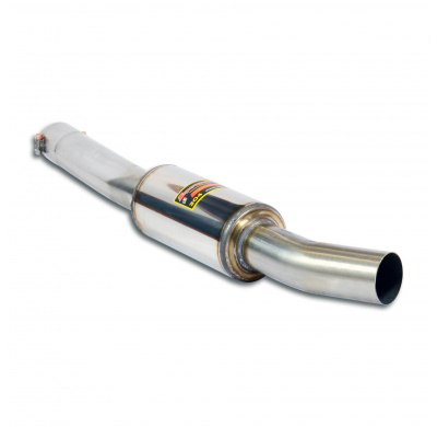 Tubo central Sistema 100% de acero inoxidable - Bajante con conexión mediante abrazadera en V. BMW G42 220i xDrive 2.0T (B48 184