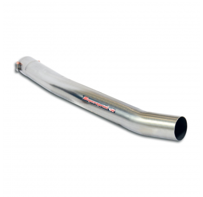 Tubo central Sistema 100% de acero inoxidable - Bajante con conexión mediante abrazadera en V. BMW G42 220i xDrive 2.0T (B48 184
