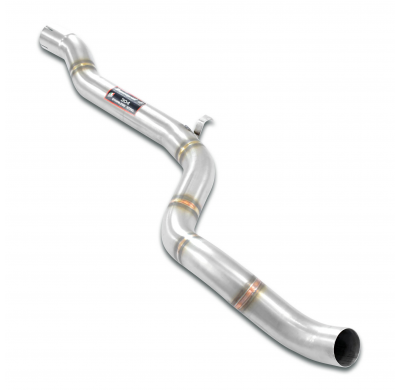 Mid pipe Acero inoxidable 100%, tamaño extragrande Ø70 mm - Solo kit completo FIAT COUPE' 2.0i Turbo 16v ' 94 -> ' 96 Mid pipe S