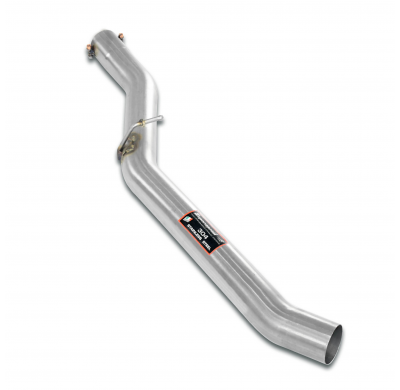 Tubo de conexión Sistema "Cat.-back" 100% de acero inoxidable, sobredimensionado Ø76 mm - Solo kit completo MASERATI Grecale GT