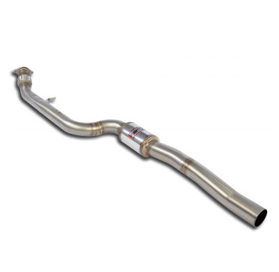 Silencioso delantero Sistema "Cat.-back" 100% de acero inoxidable, sobredimensionado Ø76 mm - Solo kit completo MASERATI Grecale