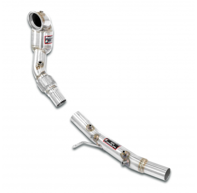 Turbo downpipe kit + Metallic catalytic converter 200 CPSI(Deletes GPF) Kit de tubo de bajada 100% acero inoxidable, para el sis