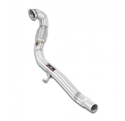 Turbo downpipe kit(Replaces catalytic converter) ALTERNATIVA: Downpipe kit para sistema de escape OEM, Ø70 mm - Ø65 mm VW ARTEO