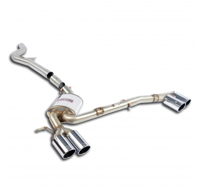 Escape Trasero Derecho Oo80 - Izquierdo Oo80 - Bmw E84 X1 23d Xdrive 2010 -> Supersprint