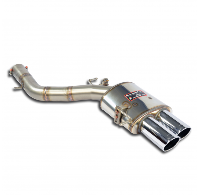 Escape Trasero Derecho Oo90 - Bmw F01 / F02 /F03 760li V12 Bi-Turbo 2010 -> Supersprint