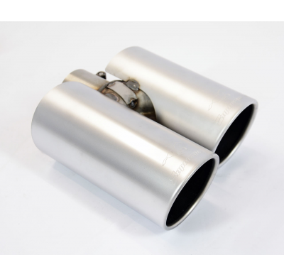 Kit Colas De Escape Derecha-Izquierda "Satinadas" Oo90 - Bmw F26 X4 35i Xdrive (306 Cv) 07/2014 -> Supersprint