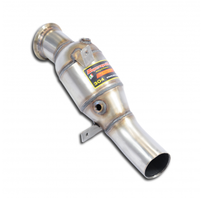 Downpipe Kit + Catalizador Metalico 100cpsi Wrc - Bmw F15 X5 35i Xdrive 2014 -> Supersprint