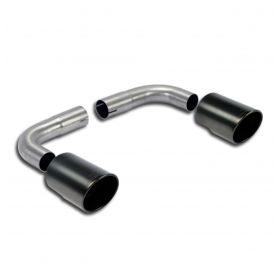 Colas De Escape Derecha-Izquierda O100 "Negras" - Bmw F26 X4 35i Xdrive (306 Cv) 07/2014 -> Supersprint