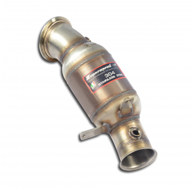 Downpipe Kit +  Catalizador Metalico 100cpsi Wrc - Bmw F26 X4 35i Xdrive (306 Cv) 07/2014 -> Supersprint