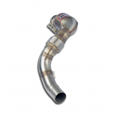 Turbo Downpipe Kit +  Catalizador Metalico Izquierdoaccepts the Stock "Cat.-Back" System - Bmw F06 650i Gran Coupè (450 Cv) 2012