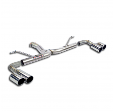 Tubo Trasero Derecho-Izquierdo Oo80 (Anula Silencioso) - Bmw F34 Lci Gran Turismo 330d (258 Hp) 2016 -> Supersprint