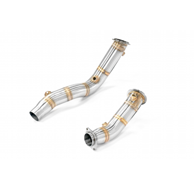 Turbo downpipe kit(Reemplaza 1° catalizador) Sistema 100% de acero inoxidable BMW F82 M4 GT4 Coupè 2018 -> Turbo downpipe kit(Re