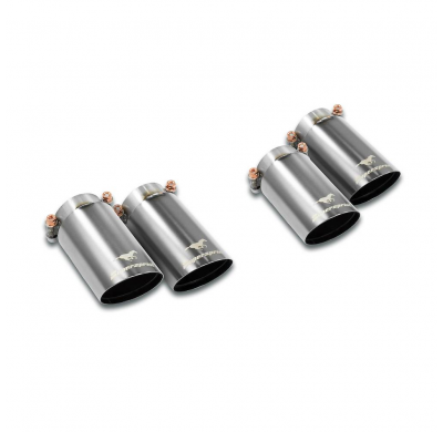 Kit colas de escape "Gun Metal Grey" Derecho-Izquierdo OO80 Acero inoxidable 100%, elimina el catalizador secundario. BMW F87 M2