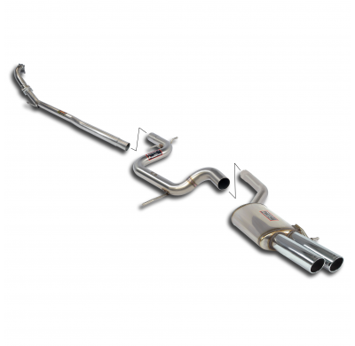 Track Performance Pack - Vw Jetta V 2.0 Tsi (200 Cv) 2005 -> 2009 Supersprint