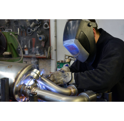 Rear Exhaust Right + Left With Valves - Alfa Romeo Giulia Quadrifoglio 2.9i V6 Bi-Turbo (510 Cv) 2016 -> (With Valve) Supersprin