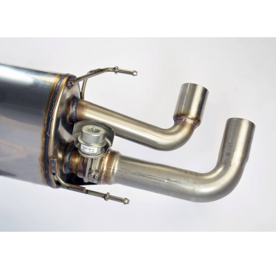 Rear Exhaust Right + Left With Valves - Alfa Romeo Giulia Quadrifoglio 2.9i V6 Bi-Turbo (510 Cv) 2016 -> (With Valve) Supersprin