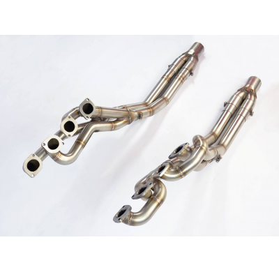 Colectores Derecho-Izquierdo (Volante a La Izquierda)  - Bmw E31 840 Ci V8 (M62) '95 -> '99 Supersprint