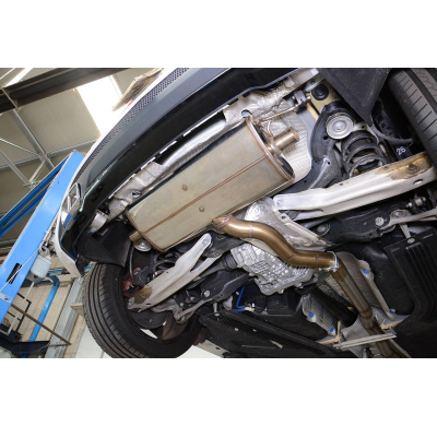 Silencioso Trasero  - Mercedes W246 B 160 1.6t (102 Cv) 2015 -> Supersprint