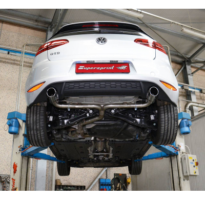 Kit Cola De Escape Derecha O90 - Izquierda O90 - Audi A3 8p 1.9 Tdi (105 Cv) '03 ->'09 Supersprint