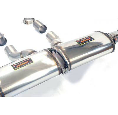 Escape Trasero Derecho-Izquierdo  "Race" - Mercedes W166 Gle 63 Amg Suv 5.5i Bi-Turbo V8 (557 Cv) '15 ->  Supersprint