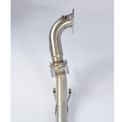 Turbo Downpipe Kit (Reemplaza Catalizador Oem) - Vw Beetle Cabrio 2.0 Tsi (200 Cv) 2012 -> 2013 Supersprint