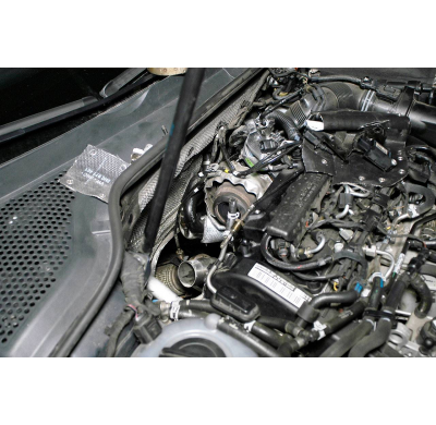 Turbo Downpipe (Reemplaza Filtro De Partículas Diesel) Con Tapones Para Los Sensores (Euro 5b Engine) - Seat Leon 5f 1.6 Tdi (90