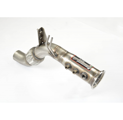 Downpipe(Subsituye filtro antiparticula) Tubo de bajada 100% acero inoxidable  Downpipe(Subsituye filtro antiparticula) SIN HOMO