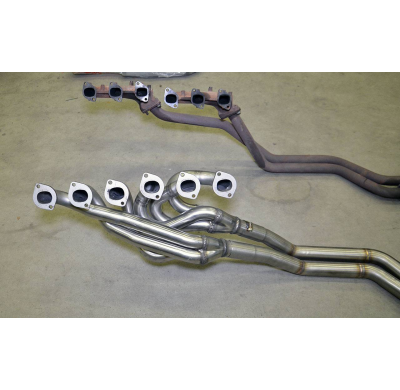 Colectores + Tubos De Conexión 100% Acero Inox - Bmw E12 528i (M30) '77 -> '81 (Modelo Usa ) Supersprint