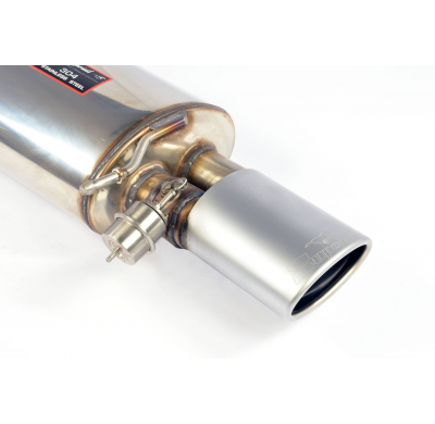 Escape Trasero Derecho Con Válvula 145x95 - Audi A4 Rs4 Quattro (Sedan + Avant) 4.2i V8 (420 Cv) '06 -> '08 (With Valve) Sup