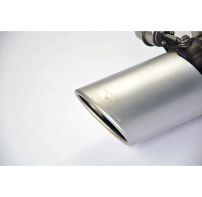 Escape Trasero Derecho Con Válvula 145x95 - Audi A4 Rs4 Quattro (Sedan + Avant) 4.2i V8 (420 Cv) '06 -> '08 (With Valve) Sup