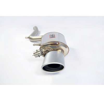 Escape Trasero Derecho Con Válvula 145x95 - Audi A4 Rs4 Quattro (Sedan + Avant) 4.2i V8 (420 Cv) '06 -> '08 (With Valve) Sup