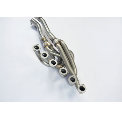 Colectores + tubos de conexión para catalizador OEM(Left Hand Drive) Colector para convertidor catalítico OEM 100% acero inoxida