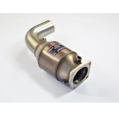 Silencioso delantero derecho con catalizador metalico 200CPSI 100% Stainless steel system for OEM rear muffler PORSCHE 991 Carre