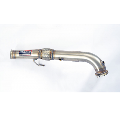 Turbo Downpipe Kit + Tubo Delantero (Reemplaza Catalizador Oem) - Ford Focus Rs 2.3i Turbo 4x4 (350 Cv) 2015 -> Supersprint