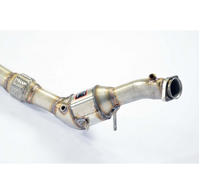 Downpipe izquierdo con catalizador metalico Sistema 100% de acero inoxidable 2 x Ø 70 mm MERCEDES-Maybach X222 S 500 / S 550 4-M