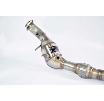 Downpipe derecho con catalizador metalico Sistema 100% de acero inoxidable 2 x Ø 70 mm MERCEDES-Maybach X222 S 500 / S 550 4.7i