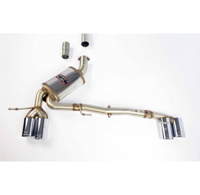 Escape Trasero Derecho Oo80 - Izquierdo Oo80 - Bmw E84 X1 23d Xdrive 2010 -> Supersprint